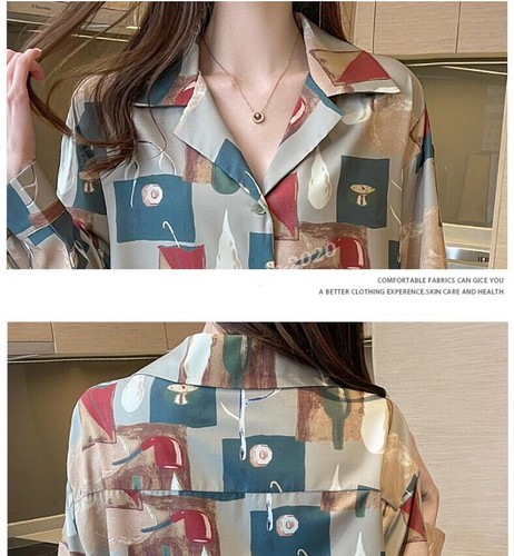 New Spring Fashion Korean Women Button Down Shirt Career Casual Business Blouse - Picture 24 of 106