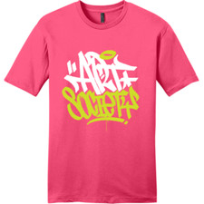 NEW Art Society GRAFF BLACK/GREEN Tee Shirt NEON PINK SMALL-4XLARGE MADE IN USA