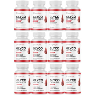 Sugar Sync Glyco Optimizer Maximum Strength Glycogen Supplement - 12 Bottles