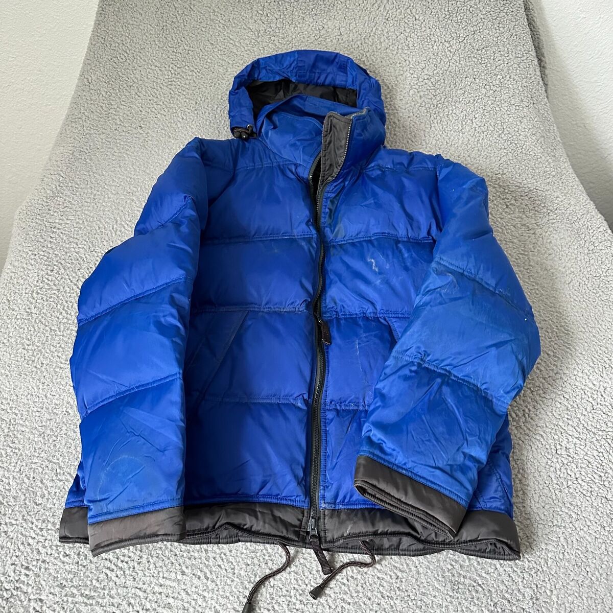 Vintage GAP Jacket Adult Medium Blue Down Feather Puffer 90s Vintage GAP Jacket Adult Medium Blue Down Feather Puffer 90s