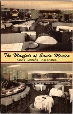 Linen PC The Mayfair of Santa Monica Restaurant Cocktail Lounge California