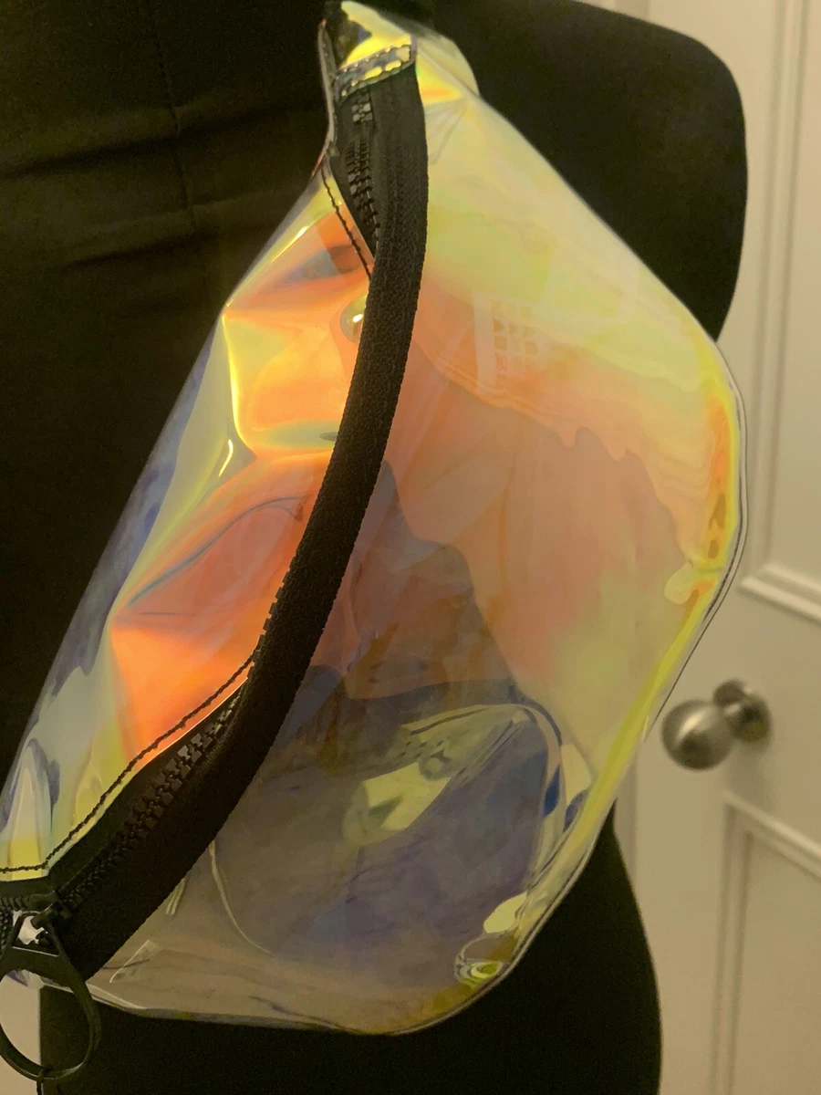 RARE Zara Sporty VINYL TRANSPARENT Belt Bag eBay