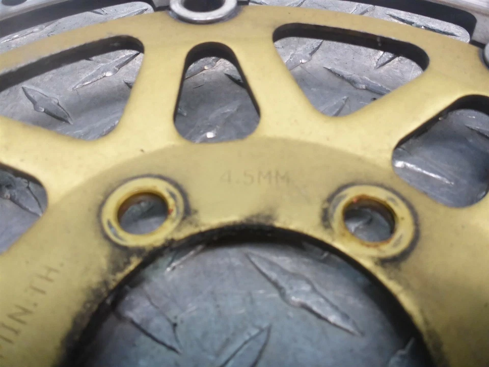 98 Kawasaki Ninja ZX 600 ZX600G передний тормоз ротор диск оборудование болты комплект пара - Изображение 3 из 4