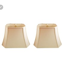 PAIR Royal Designs Rectangle Cut Corner Shades BSO-710 EGGSHELL