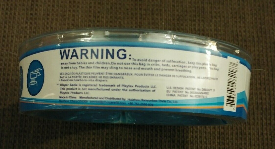 Choice Refill 4 Diaper Pail Refills 7 Layer Bags New!!! (See