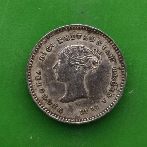 1838 Victoria Laundry Maundy Silver Two Pence Coin #3434 - Picture 1 of 2