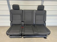 2021-2025 Chevy Tahoe Yukon Suburban Escalade 2nd Second Black Bench Seats Seat