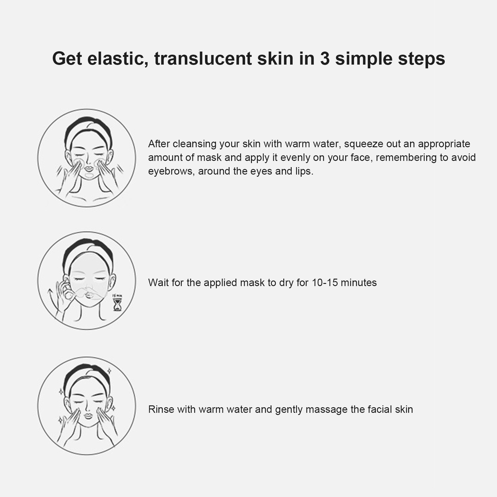 2Pcs Golden PeelOff Mask, 98.4 Gold Foil Peel Off Face Mask,for