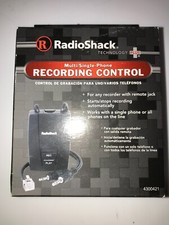 RadioShack Multi/Single Phone Recording Control 4300421