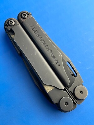 Leatherman Wave+ Plus Multi-Tool 18 Tools Included USA Made - Black Oxide