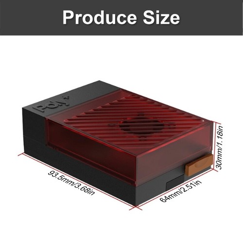 ABS Heat Sink Argon Poly+ 5 Case Enclosure with Fan for Pi 5 - Bild 8 von 8