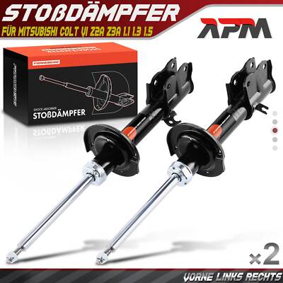 2x Stoßdämpfer Federbein Vorderachse für Mitsubishi Colt VI Z2A Z3A Schrägheck