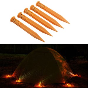 Outdoor Camping Titanium Alloy Peg Tent Stake Tent Nail
