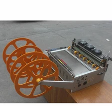 New Automatic Hot and Cold Cloth Belt Tape Cutting Machine Textile Ribbon Cutter