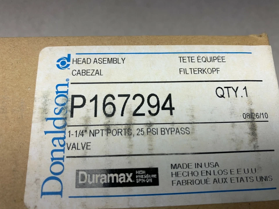 NUEVO EN CAJA MONTAJE CABEZAL DONALDSON PL67249 Foto 2 de 3