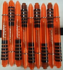 2in. 2ba Orange WINMAU Prism Force Dart Shafts  Rings: 1 set of 3