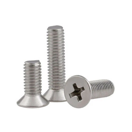 POZI CSK MACHINE SCREWS BZP M3 M4 M5 M6 DIN 965Z RECESSED 