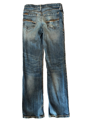 Ariat Boys Jeans B4 Relaxed Bootcut size 14 adjustable waist - Picture 2 of 5