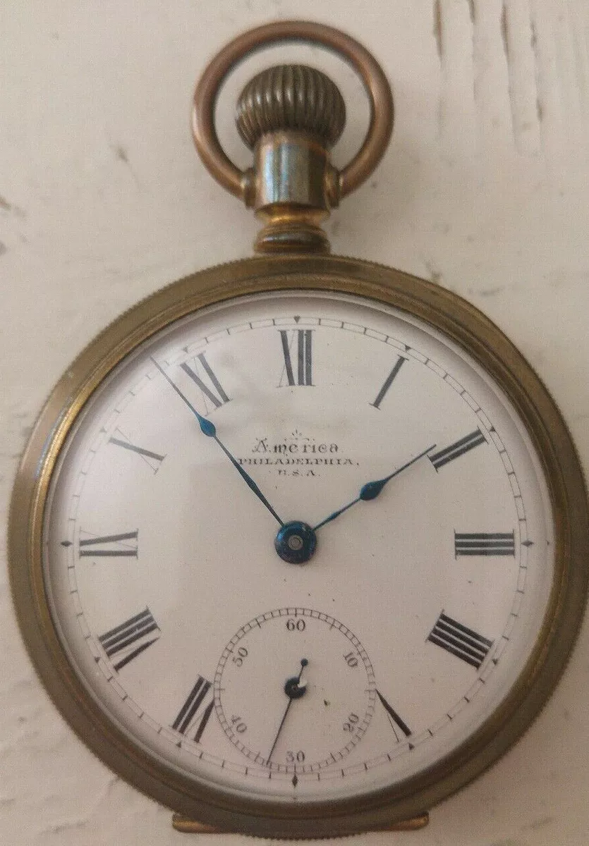 Orologi da tasca shop antichi americani