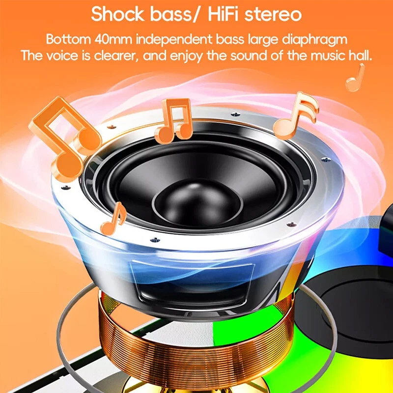 3-in-1 Power Bank Bracket with Bluetooth Speaker & Phone Tablet Mount