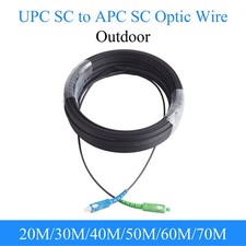 Fiber Patch Cord APC SC to UPC SC Single-mode 1-core Outdoor Simplex 20M-70M