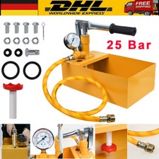 Befüllpumpe 25bar Handpumpe Prüfpumpe Testpumpe Heizung Wasser Pumpe Solar