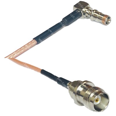 RG316 Fakra Female Angle to TNC FEMALE RF Cable Rapid-SHIP LOT