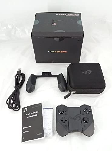 ASUS ROG6 KUNAI3 BK Gamepad for ROG Phone 6 Black USED from JAPAN
