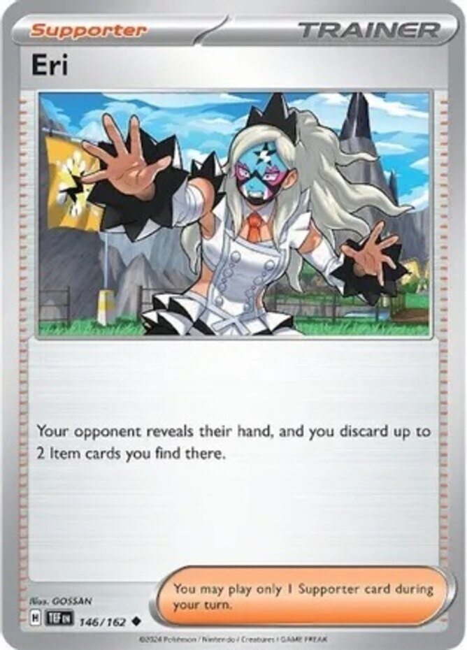 eri✧︎*。 4x Eri - 146/162 - Uncommon NM-Mint Pokemon SV05 - Temporal Forces
