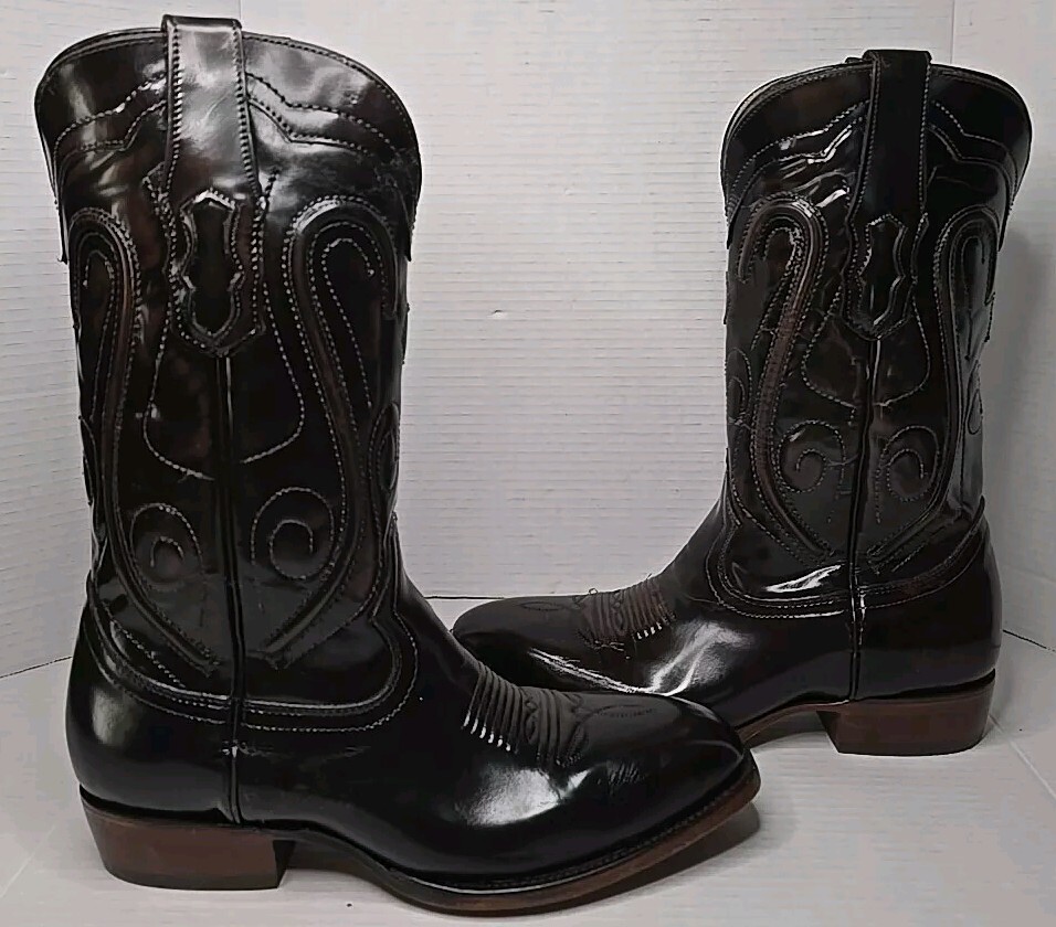 Size 8.5 Mens Corral Chamelon Embroidery French Toe Boots  display picture 3