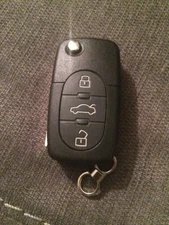 new audi keyless entry remote fob clicker uncut key blade transmitter 231 E