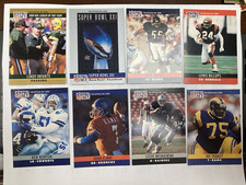 1990 Pro Set Football cards - you choose, John Elway, pack insert, others
