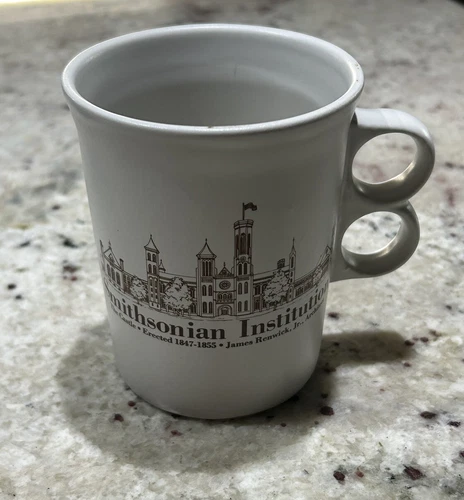 Smithsonian Institution The Castle Bennington Potters Vermont Coffee Cup Mug