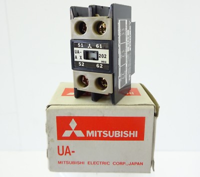 MITSUBISHI UA-AX202 Hilfsschütz 2Ö Auxiliary Contact Contactor 2NC Schütz UNUSED