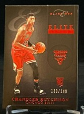 2018-19 Chronicles Elite Black Box Red #325 Rookie Chandler Hutchison /149