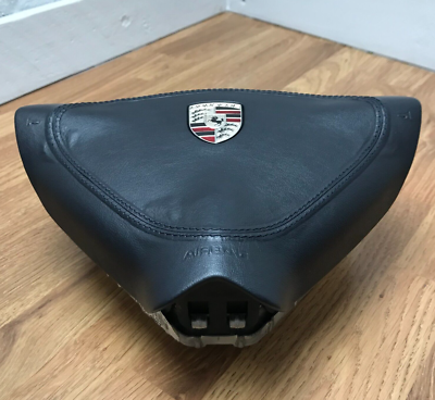 Genuine Porsche BLUE LEATHER steering wheel SRS bag. 911 Genuine Porsche BLUE LEATHER steering wheel SRS bag. 911