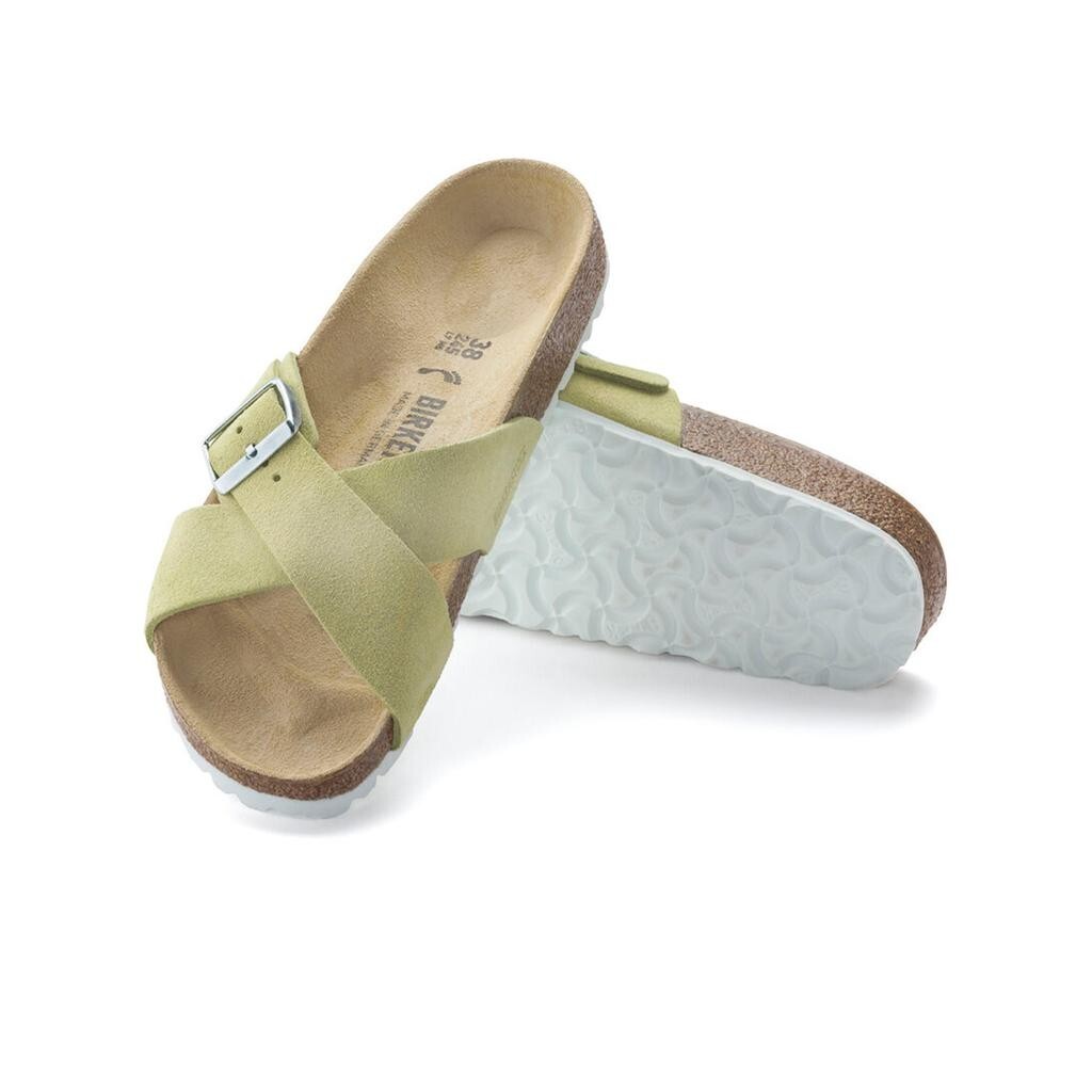 APL Sandali Birkenstock Siena pelle scamosciata popcorn scintillanti EU 38 US 7 7 5 medi