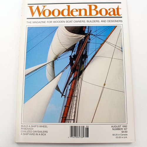 6 WOODEN BOAT MAGAZINE - 1992 Complete Issues 104 thru 109 Boat Building - Picture 6 of 8