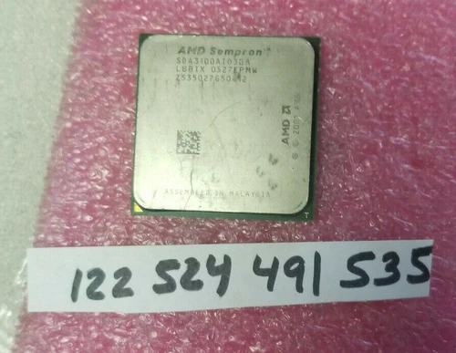 AMD Sempron 64 3100+ -    SDA3100AIO3BA SOCKET 754 DESKTOP CPU 
