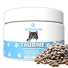 KittySupps Taurine Supplement for Cats 99.99 Pure Taurine Powder Support...