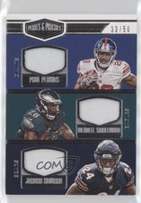 2016 Plates & Patches 33/50 Jordan Howard Paul Perkins Wendell Smallwood 7l6