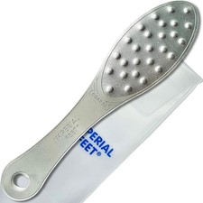 Stainless Steel Foot Scraper  Professional Double-Sided Foot File Callus Rem...