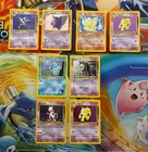 Vintage Pokemon Card Lot WOTC Holo Fire Gyarados Gengar Haunter Mewtwo