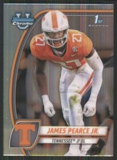 2024 Bowman Chrome University #91 James Pearce Jr. Tennessee Volunteers 48280