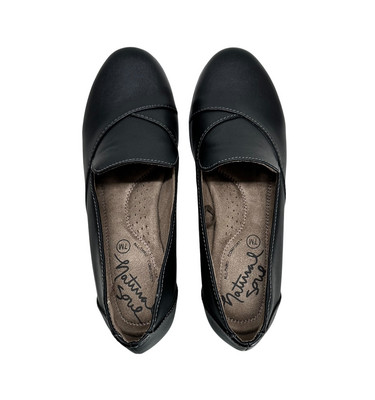 Natural Soul By Naturalizer Women's Shoes Black Ilena Slip On