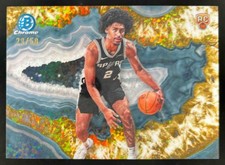 2025 Bowman Dylan Harper Crystalized Gold Crystal Refractor /50 #CNB-2 SSP Spurs