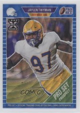 2021 Leaf Pro Set Metal Blue Wave 46/50 Jaylen Twyman #41 2qw