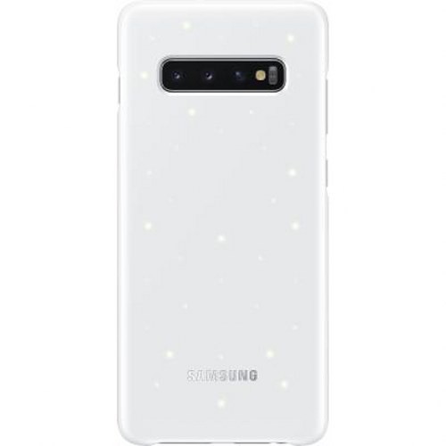 Étui LED Galaxy S10 Plus Blanc pour Sorties et Soirées