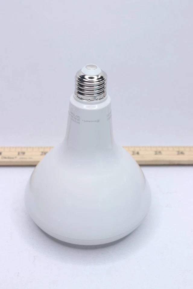 EcoSmart Flood Light Dimmable LED Light Bulb BR40 2700K Soft White 120W Eqv - Image 3 of 4