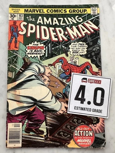 Amazing Spider-Man #163 VG 4.0 -Buy 3 for Free Ship! (Marvel, 1976) WN